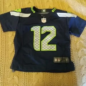 Seattle Seahawks Boys 12M Jersey
